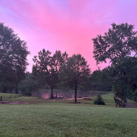 Refuge Ranch Retreat Log Cabin Lake 53+ Acres Locust Grove Exteriér fotografie