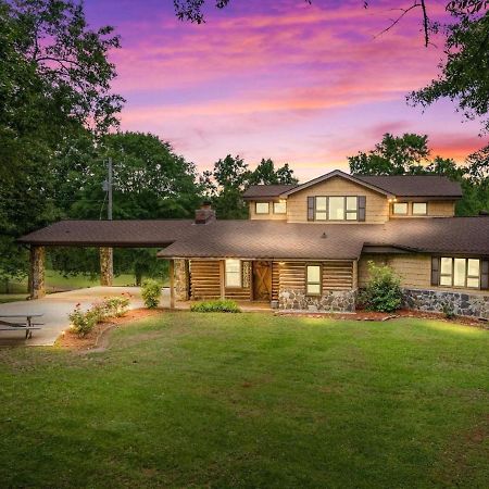Refuge Ranch Retreat Log Cabin Lake 53+ Acres Locust Grove Exteriér fotografie