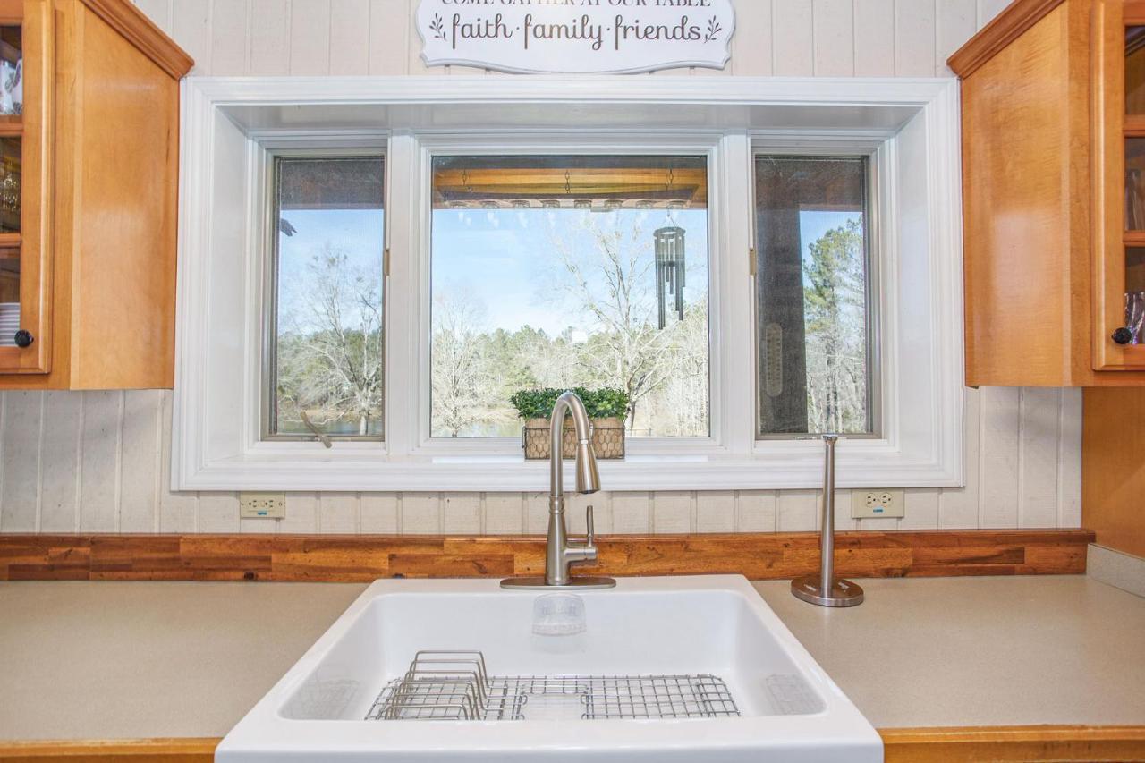 Refuge Ranch Retreat Log Cabin Lake 53+ Acres Locust Grove Exteriér fotografie